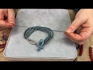 Spring Blossom Bracelet Demo 03 24 2022 Irina Miech Eclectica Beads