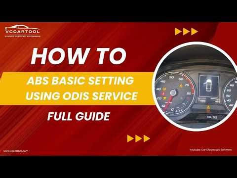 How to Perform ABS Basic Setting Using ODIS Service