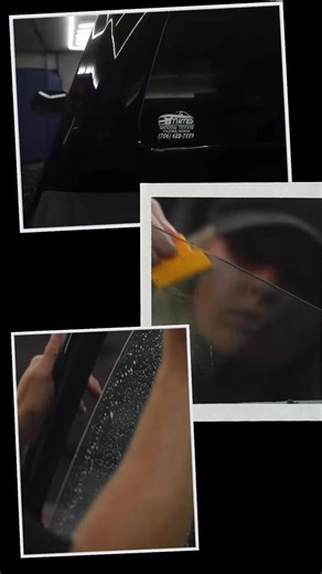 Window surgery In Action  Before the film even sees your glass, our...