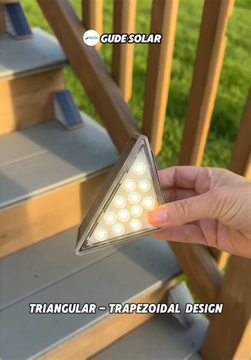 Solar step light; simple setup, no installation required, automatically turns on at dusk, and withstands wind and rain.#solarlights #OriginalContent #solargardenlights #factory #wholesome @TikTok