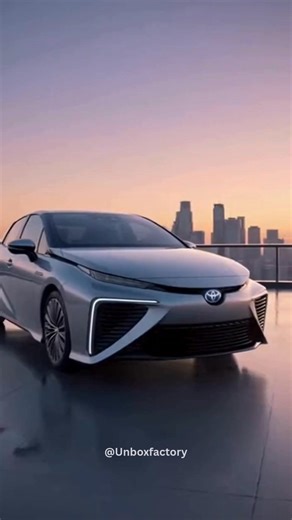 TOYOTA MIRAI — THE HYDROGEN CAR THAT EMITS ONLY WATER The Toyota Mirai runs on hydrogen fuel cell technology, producing only water vapor as its tailpipe emission. Instead of combustion, hydrogen reacts with oxygen inside a fuel cell stack to generate electricity that powers the vehicle’s electric motor. Important Details: • 402-mile driving range (approx.) • Refueling time ~5 minutes • Zero CO₂ tailpipe emissions • Fuel cell generates electricity onboard • Quiet electric driving experience • Lim