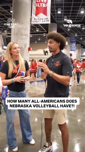 2.6K views · 177 reactions | Nebraska volleyball leads the nation in All-Americans... Can fans guess the number? Brought to you by WarHorse Sportsbook. Build your bets on the WarHorse app and visit WarHorse Casino to place your wager. | Hurrdat Sports | Facebook