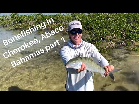 Bonefishing In Cherokee, Abaco, Bahamas Part 1