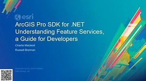 ArcGIS Pro SDK for .NET: Understanding Feature Services, a Guide for Developers