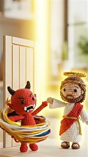 Jesus Transforms the Demon Into a Skeleton