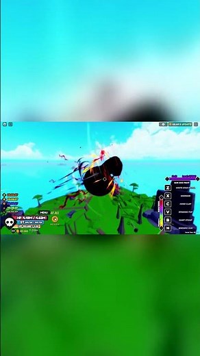 GEAR 5 FULL DAMAGE SHOWCASE (ONE FRUIT SIMULATOR) #onefruitsimulator #roblox #onepiecegames