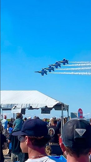 Blue Angels Fly Over Cleveland 2026 Airshow USA 250 #airshow #clevelandnationalairshow #blue angels
