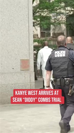 Kanye West showed up at the sex trafficking and racketeering conspiracy trial of Sean "Diddy" Combs Friday. West arrived just before 11:30 a.m. and flashed a peace sign to cameras before walking into court. West is not expected to testify. CBS News New York’s Alice Gainer is inside the courtroom. | CBS New York