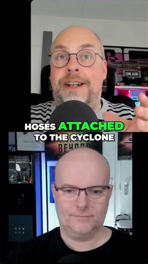 Cyclone Vacuum: How It Works & Prevents Clogging! #shorts