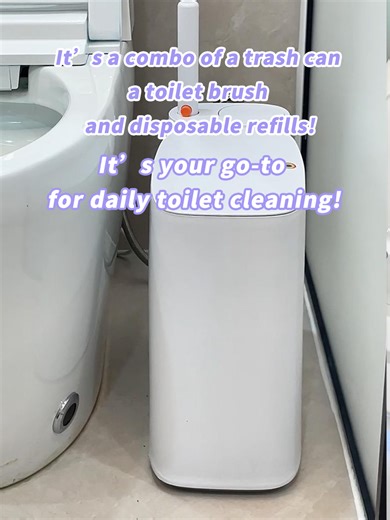 Tired of messy cleaning? This all-in-one clean kit makes it SO easy! Grab yours now—click the link below!#cleaninghacks #satisfyingclean #3in1ToiletBrush #DisposableToiletBrush #CleaningKit #CleanTok #HomeOrganization #SmallBathroom #FlashSale #BathroomEssentials #ctime #CleaningHacks #FreeShipping #BathroomCleaning #TikTokCleaning #10sCleanToilet #USLocalShipping #NewUserDiscount #marvelrivalsdeadpool #2026 #trashcan