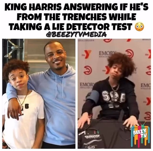 19 reactions | #Ti’s son #KingHarris takes a lie detector test & answers if he’s really from the trenches  Thoughts?!  via @beezytvmedia | Dallas Global Media | Facebook