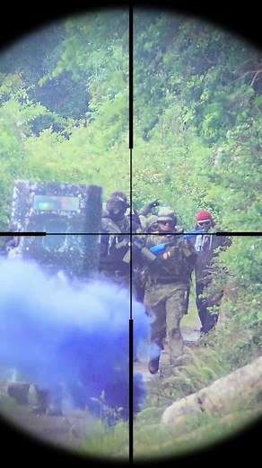 Airsoft Sniper vs Riot Shield | Action-Packed Airsoft Showdown