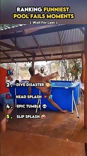 Ranking The Funniest Pool Fails Ever