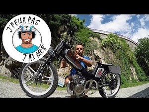 Mobylette Custom - Motobecane AV88 transformation en Harley