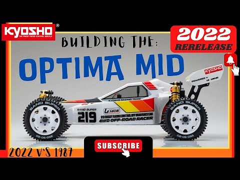 KYOSHO OPTIMA MID 2022 RERELEASE VINTAGE 4WD - HOW TO BUILD