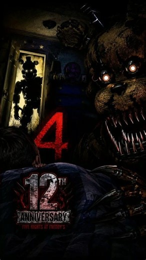 ​FNAF 4 Nightmare Edit | 12th Anniversary Special 🐻🎈 #fnaf #fnafedit #fnaf4