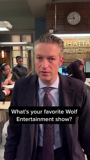 Peter Scanavino's Favorite Wolf Entertainment Show Revealed