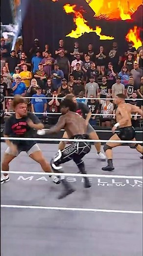 Hank and Tank aren't backing down from a fight with DarkState! 👊🔥 #WWENXT