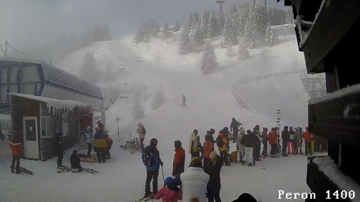 Webcam Sinaia cota 1400 live - Camere live partii de schi Sinaia