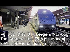 Oslo - Bergen Train Journey in the Snow | Bergensbanen, Norway