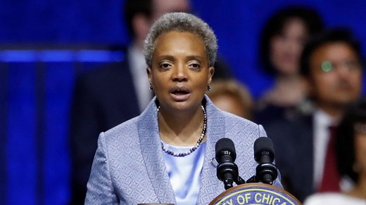 Chicago's new mayor Lori Lightfoot makes history as first black LGBTQ woman mayor
