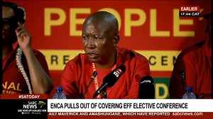 35K views · 478 reactions | eNCA withdraws from covering EFF second elective conference | SABC News | Facebook