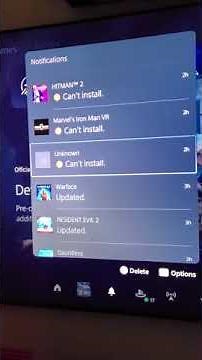 Can't install errors on PS5