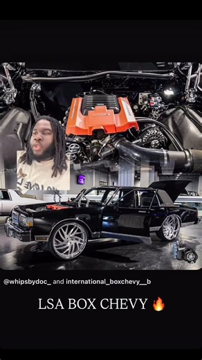 BIG LS3 💪🏾 | LSA BOX CHEVY 🔥🔥🔥 @whipsbydoc_ @international_boxchevy__b #ls3tee #camaro #camaross #chevroletcamaro #chevroletcamaross #chevycamaro... | Instagram