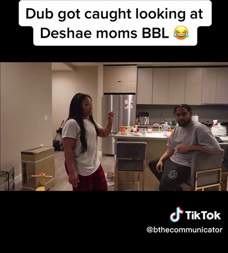 Dub Caught Looking at Deshae Frost's Mom's BBL 😂
