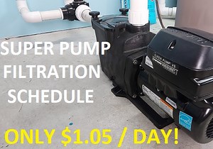 Hayward Super Pump VS Filter Schedule