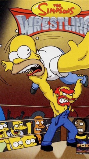THE SIMPSONS WRESTLING | Documentation | Fitting The Franchise | BURNS MANSION | #tv #tvshow #gamers