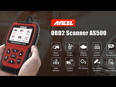 Quick Guide for Ancel AS500 OBD2 Scanner Engine Code Reader