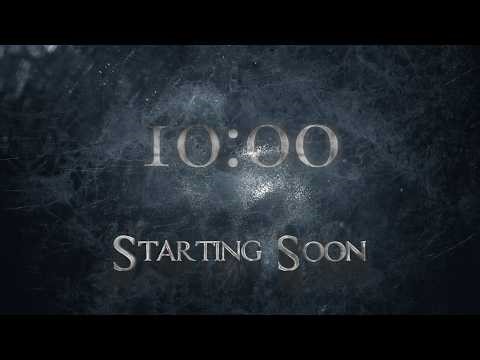 10 Minute Countdown Timer | Cinematic “Starting Soon” Stream Background (4K)