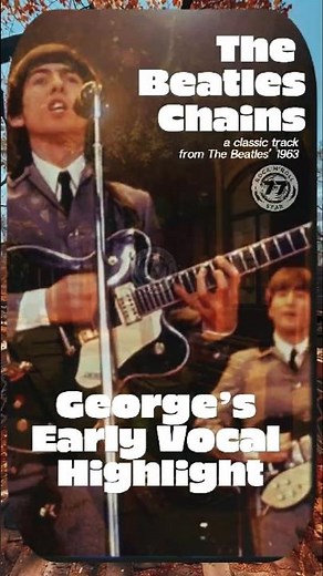 The Beatles – Chains | George’s Early Vocal Highlight #shorts #music