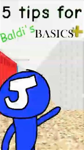 5 tips you can use for Baldi's Basics Plus! #baldi #baldisbasics #tutorial