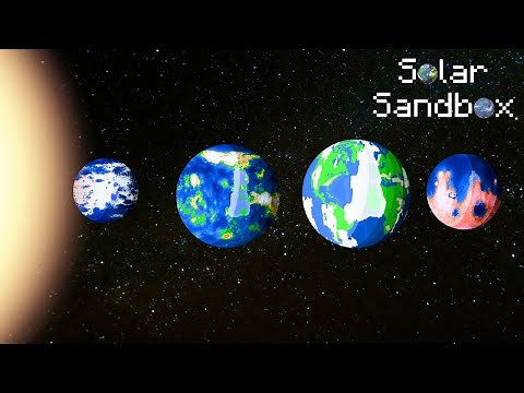 Colonizing The Inner Planets & More! Solar Sandbox WINTER UPDATE