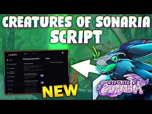 *NEW* Creatures of Sonaria Script (PASTEBIN 2025) (EVENT FARM , KILL AURA, AUTO EAT , AUTO DRINK )
