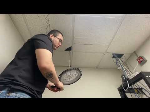 100W LED High Bay Light Review | UFO Garage & Warehouse Lighting - TAUDUDE