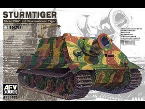 1/35 AFV Club Sturmtiger (Kit AF35103) - Quick build and Review