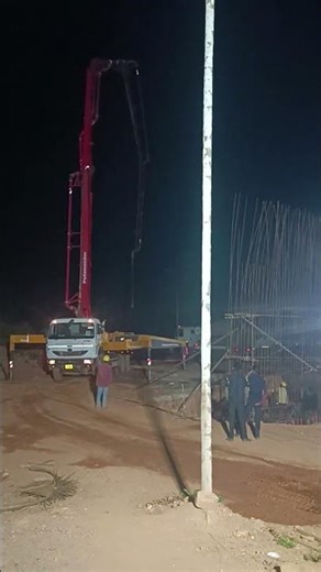 🥰🙄😍boom pump #boompumpmachine#concerete