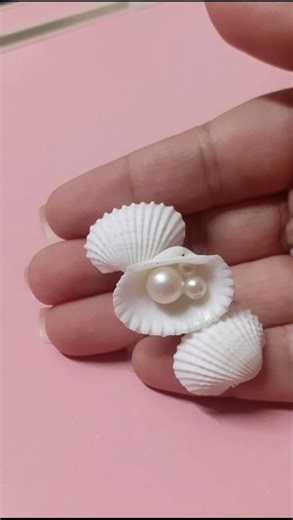 🤍 diy shell clip /diy beautiful clip😘 #shortsfeed #diy #shorts #clips #YouTube