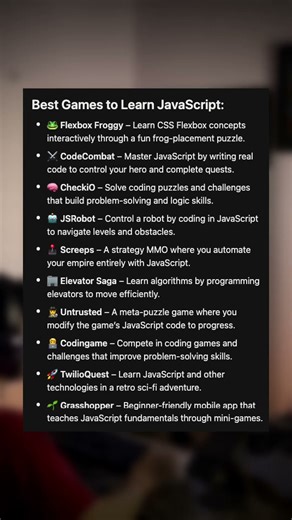 Best Games to Learn JavaScript