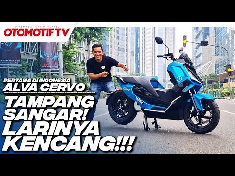 ALVA CERVO..!!! MOTOR LISTRIK SANGAR LARINYA KENCANG l Otomotif TV