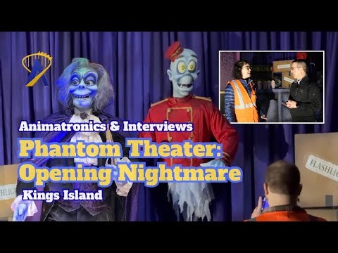 Phantom Theater: Opening Nightmare - Animatronic Previews, Interviews, and more!
