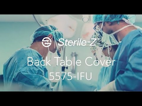 Sterile-Z® Back Table Cover - Instructions for Use