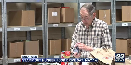 Local mail carriers lend a helping hand for Stamp Out Hunger food drive