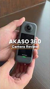 AKASO 360 action camera review @akasoofficial