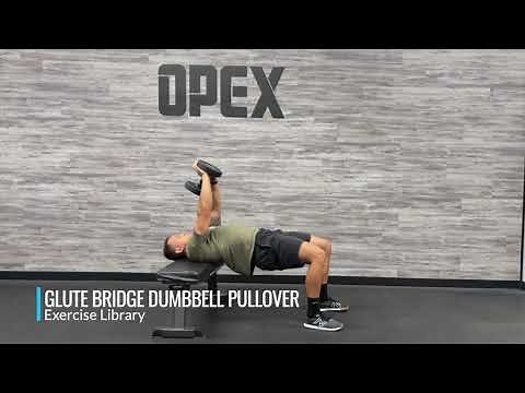 Glute Bridge Dumbbell Pullover