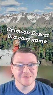 Crimson Desert is a cozy game #CrimsonDesert #Gaming #cozygaming