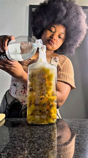 Made pineapple juice a while back and wanted to share the recipe I’ll do a taste test soon soon Love yall | Someone Else